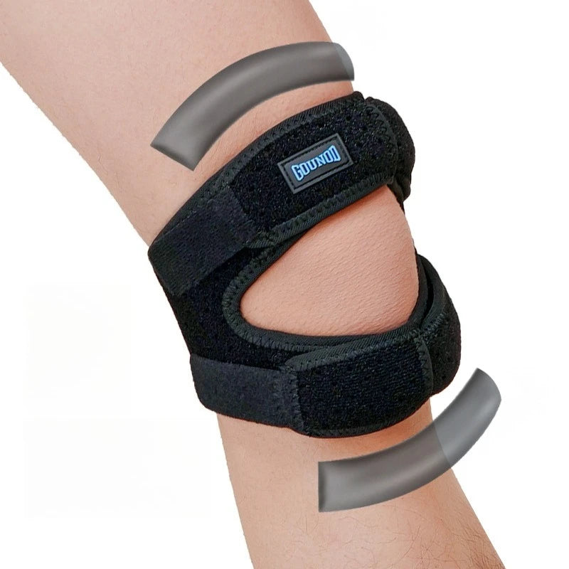 1/2pcs Sport Patellar Strap Silicone Cushioning Knee Pads Meniscus Strap for Men Women Sports Safety