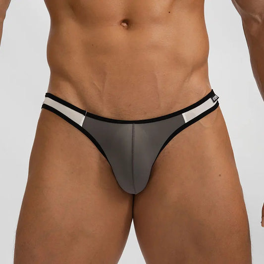 Ice Silk Sexy Men Underwear Briefs Cueca Mid Waist Thin Calcinha Quick Dry Youth Panties Ropa Interior Hombre U Pouch Underpants