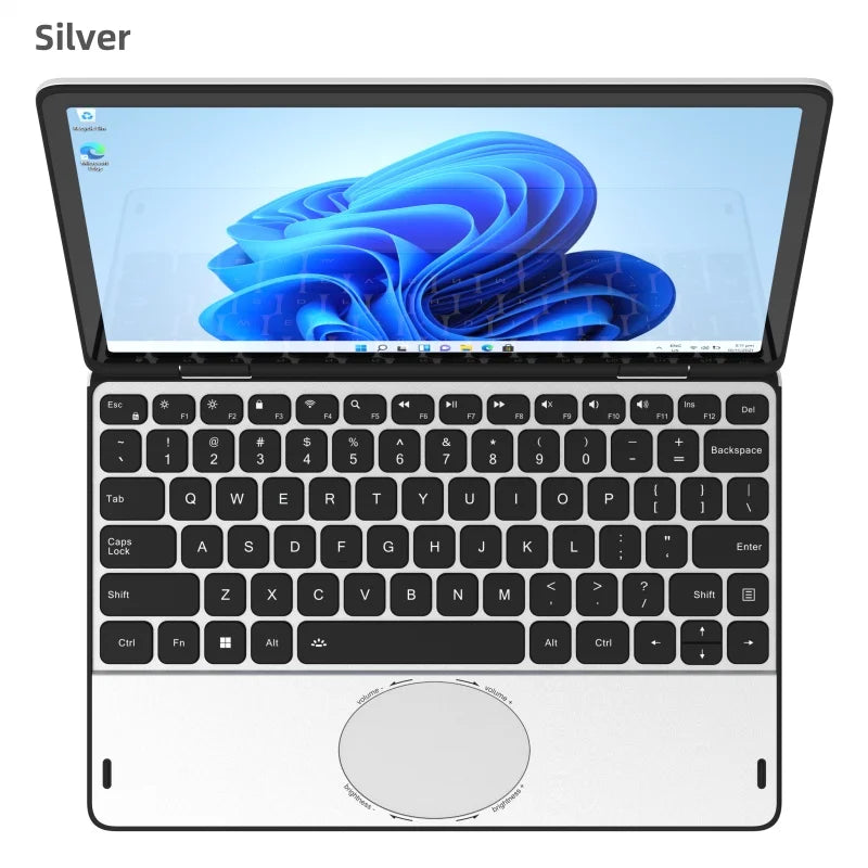 Green 2025 New 11" Touch Screen Intel Celeron N100  4 Core 4 Thread 3.4GHz  Laptop PC Cheap Win 11 Laptops Computer For Business