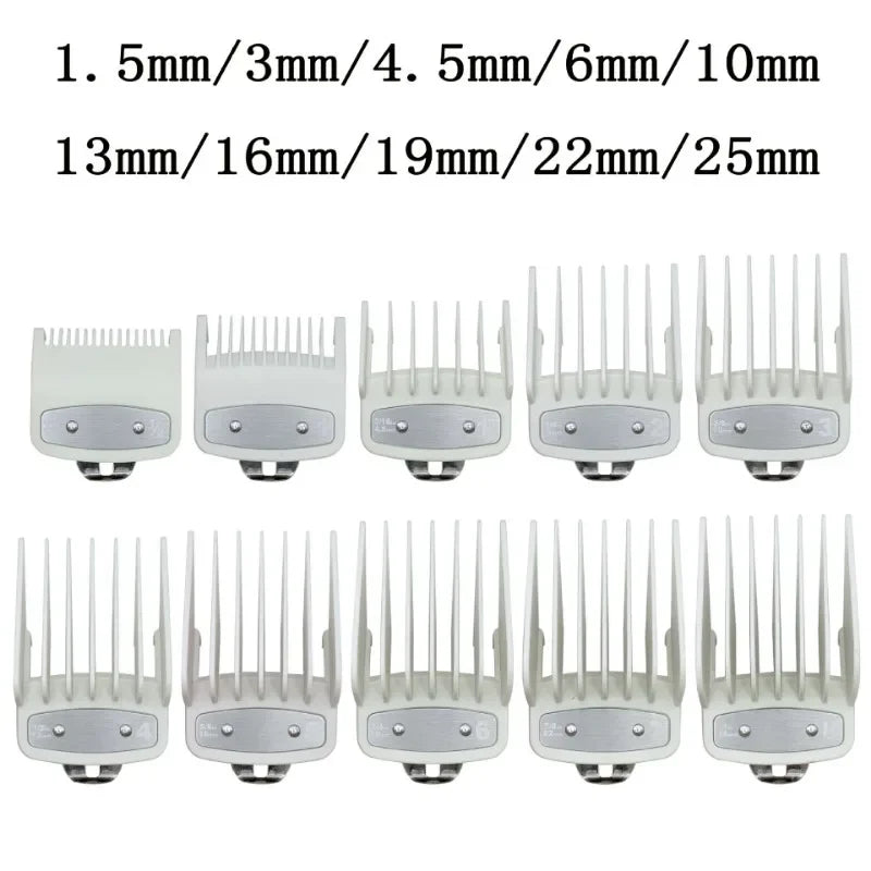Professional Hair Clipper Limit Guide Comb For Wahl Trimmer Universal Cutting Guide Comb Haircut Tools Hair Clipper Limit Comb