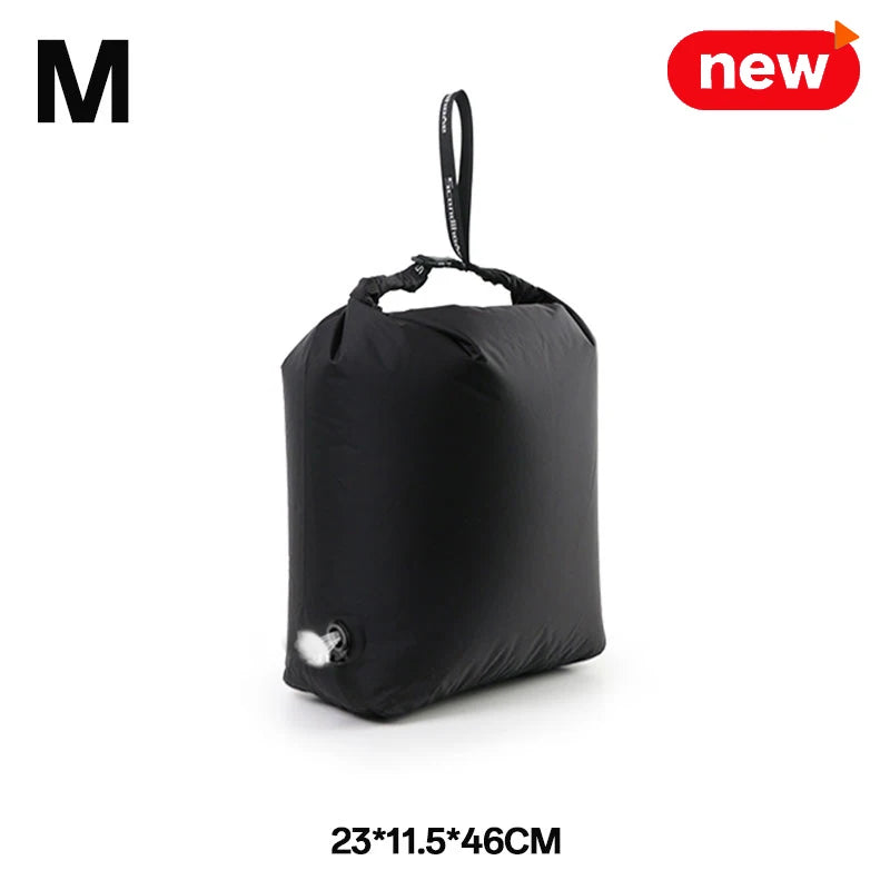 Glamping Vacuum Compression Bag No Pump Required Waterproof Gear Organizer for Sleeping Bag Down Jacket Vanlife Space Saver