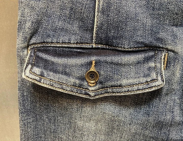 Jeans for Men Harem Torn High Quality Loose Mens Cowboy Pants Buggy Stylish Punk Boot Cut Vintage Ripped Washed Retro Trousers L