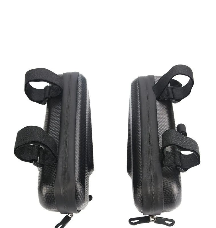 Large Capacity Motorcycle Side Bag - Universal No Logo Saddlebag, Waterproof Multifunctional Storage Pouch