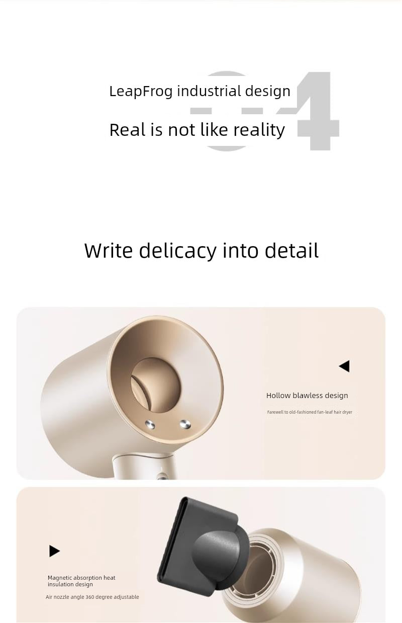 German Electric Hair Dryer For Home Anion Hair Care High Power Student Dormitory Mute Hair Dryer High Speed Huaqiang North Imitation