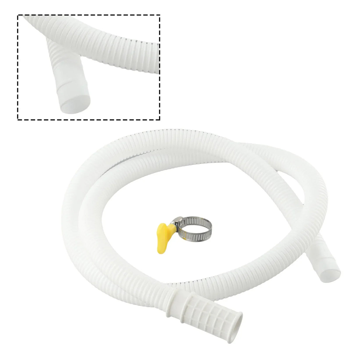 1M Swimming Pool Hose Water Hose Inground Swimming Swimming Cleaner Pipe Suction Vacuum Replacement Pool Hose Diameter 17mm