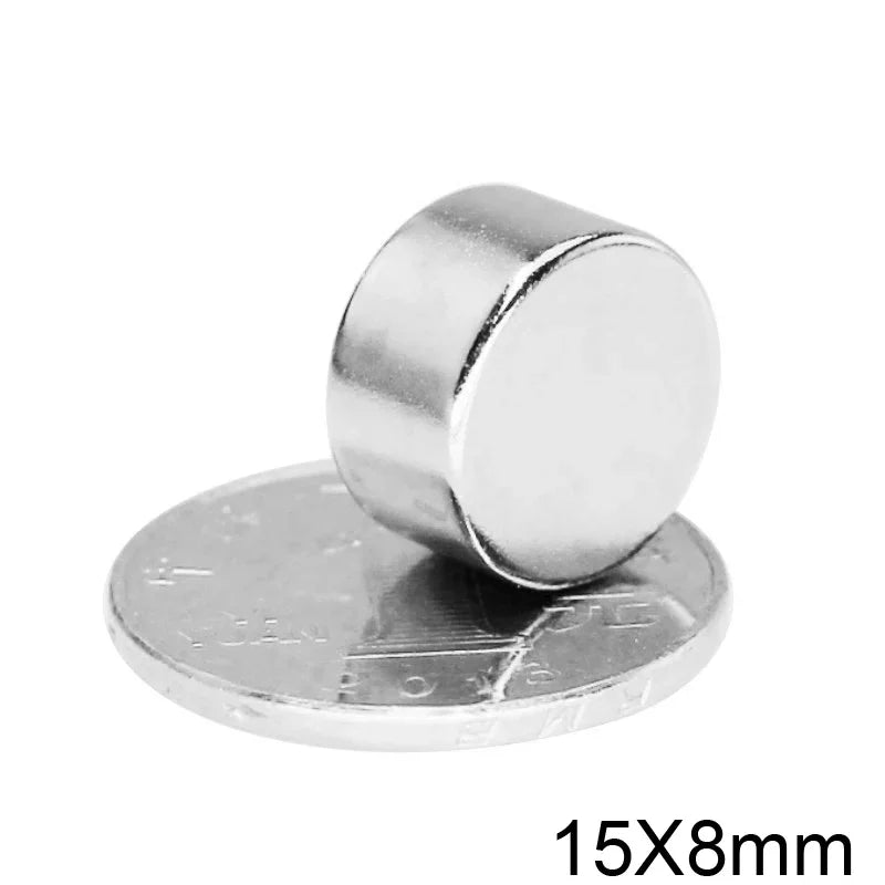 15x8mm Thick Powerful  Round Magnet 15*8mm For Home Refrigerators, Offices DIY15x8  15*8
