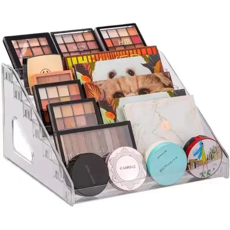 Multi-layer cosmetic storage rack, nail polish display rack, eyeshadow disc storage box,