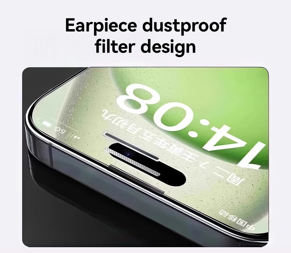 Joyroom 3/2/1pcs HD Anti-Blue Light Glass for iPhone 17 Pro Max Screen Protector Full Screen Eye Protection Tempered Glass