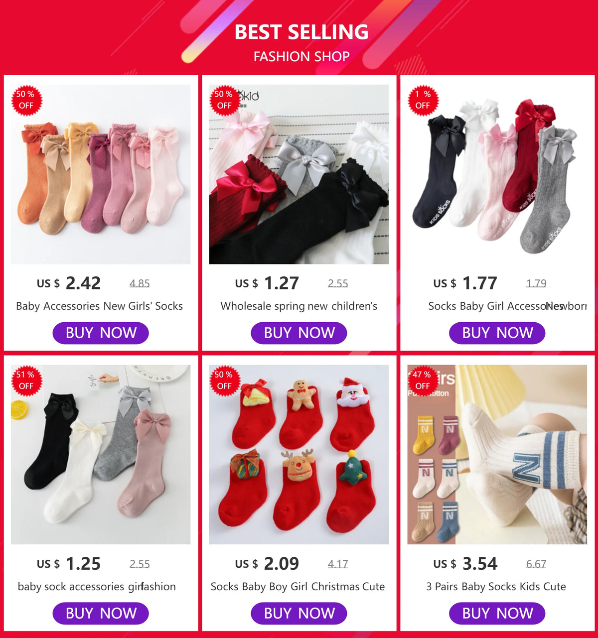 Summer Baby Socks Toddler Cute Big Bow Knee High Socks Mather Kids Children Boy Girls Newborn Floor Cotton Socks Baby Accessorie