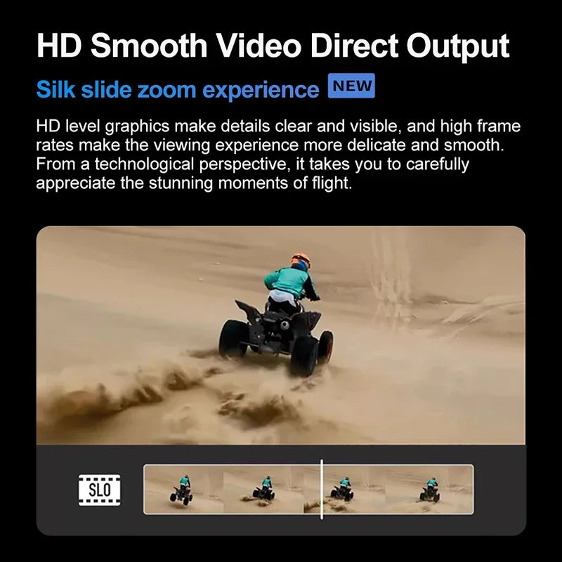 New V66 Mini RC Aerial Photography Drone Professional Wide Angle HD Camera Foldable Obstacle Avoidance Helicopter High Altitude