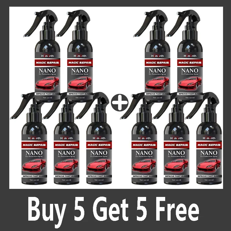Graphene Nano Ceramic Car Coating Kit - Universal Professional Car Beauty, High Gloss Car Paint Protection, Long-Lasting Gloss