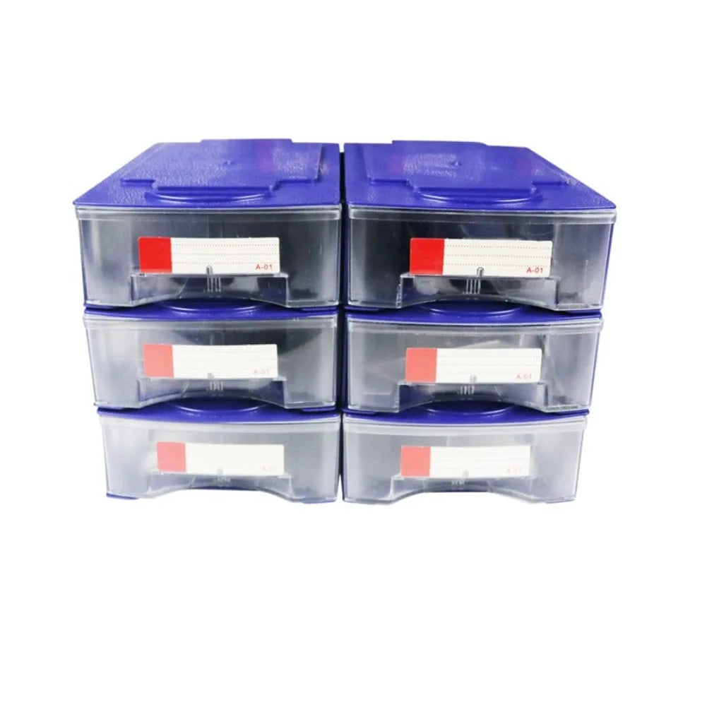 Storage Box Stackable Plastic Hardware Parts Storage Boxes Component Screws Tools Organizer Combined Cabinet Drawer Case Box