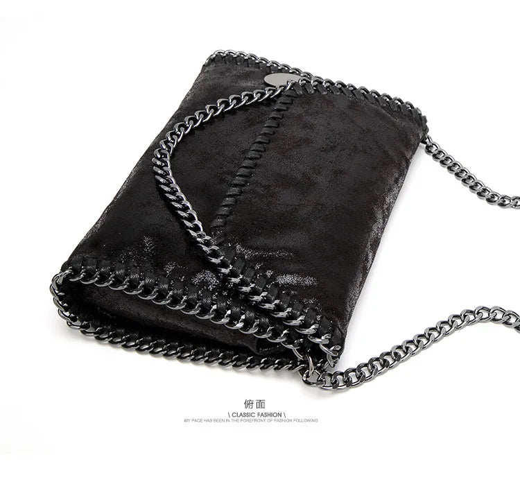 Luxury Chains Flap Crossbody Bags for Women 2023 Designer Square Shoulder Bag Mini Phone Handbags and Purses Clutch Tote Chic