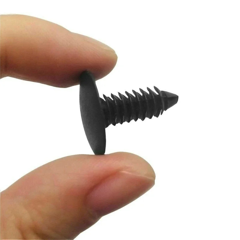 100-300pcs Car Interior Roof Fixing Buckles Barbed Wire Clip Auto Fastener Plastic Rivets Retainer Buckle Fender Push Pin Clips