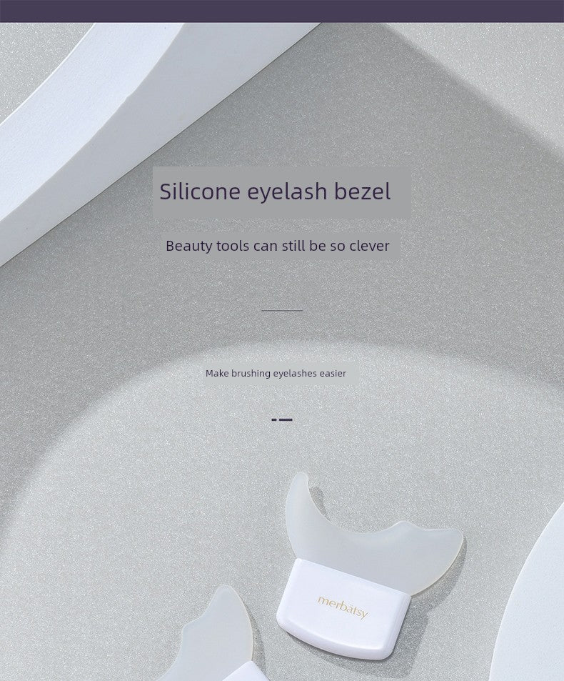 Eye Shadow Drawing Auxiliary Silicone Upper and Lower Baffle Mascara