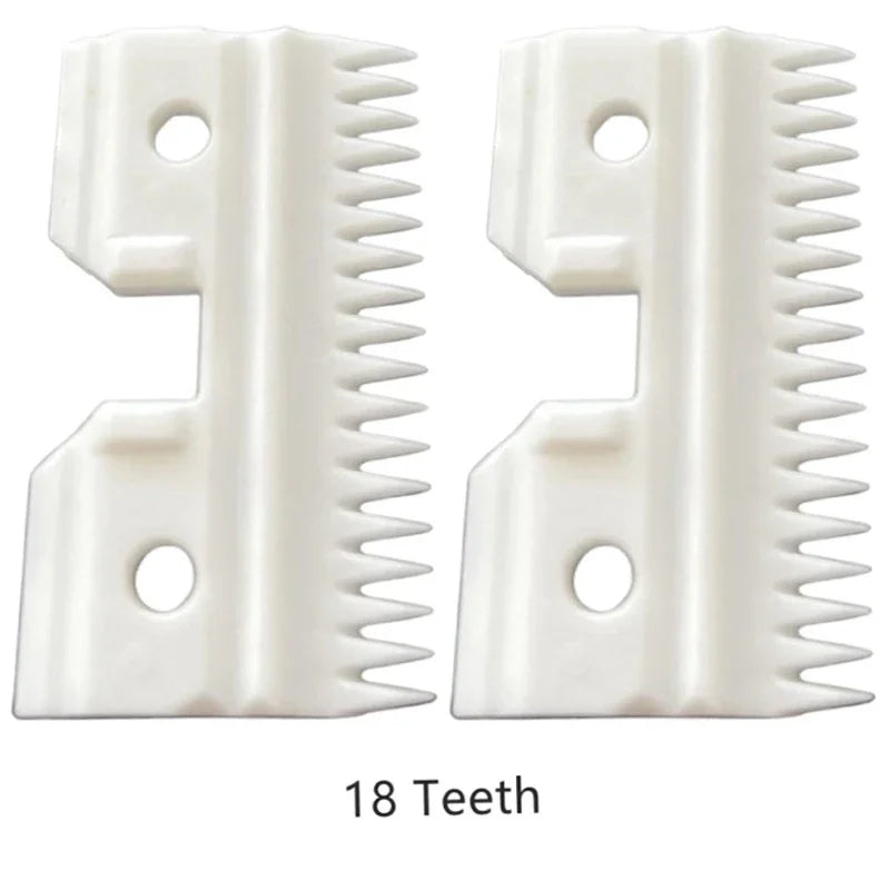 2PC Detachable Pet Clipper Replacement Ceramic Blades Compatible with many Andis /Oster A5/Wahl KM Series Dog Clipper Trimmer