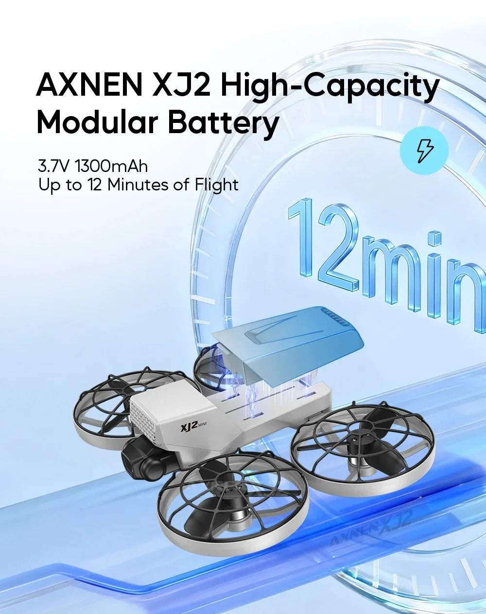 XJ2 Mini Drone 8K HD Camera, Foldable Brushless RC Quadcopter, Remote Control Toy for Kids Teens Beginners Gift Drone