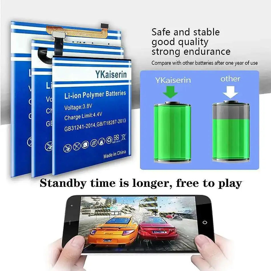 Mobile Phone Battery 5600mah For Elephone Soldier Phone 4GB 128GB IP68 Waterproof 5.5" 2K Screen