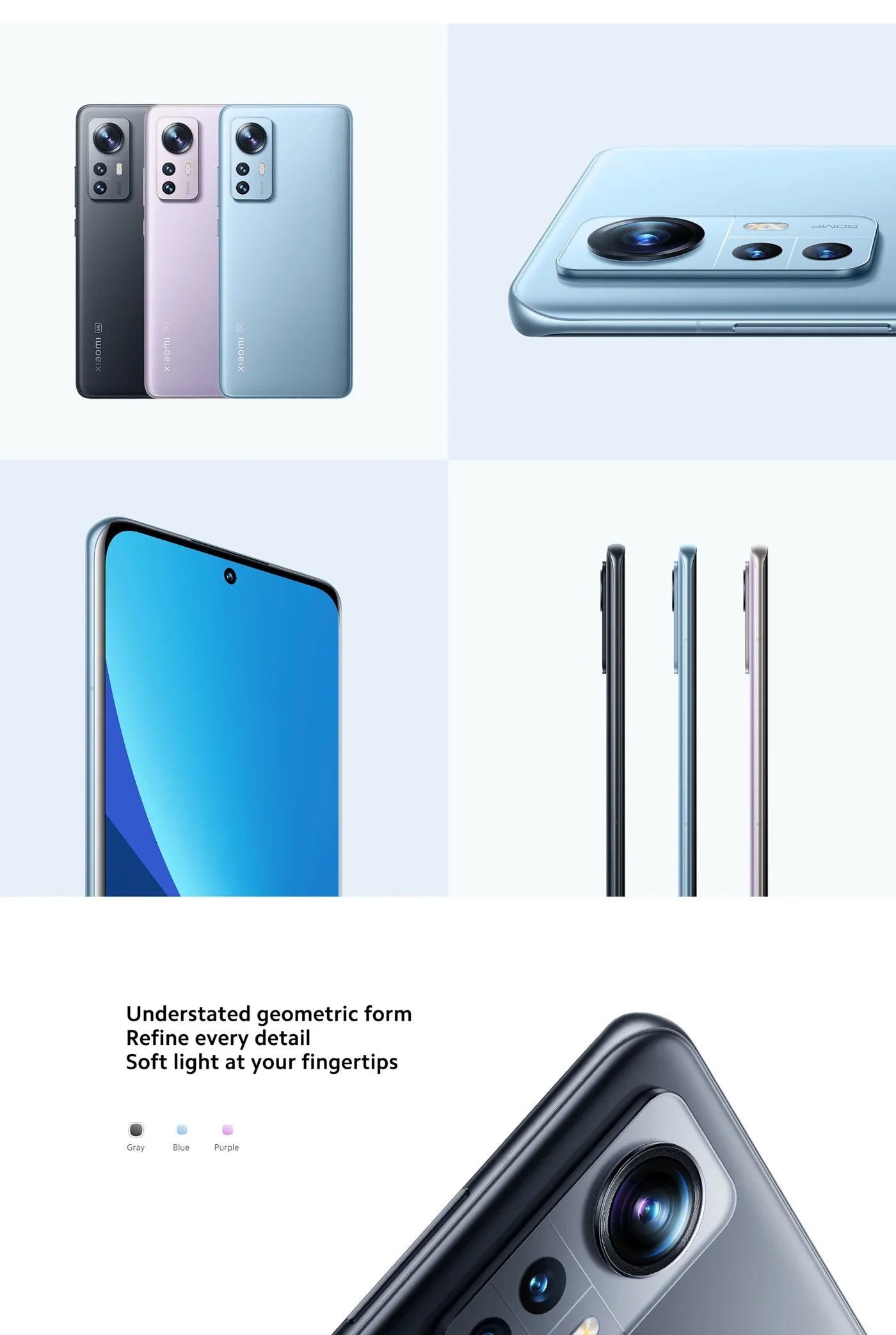 Xiaomi Mi 12x smartphone Android 5G  6.28 inch 2400x1080 Global firmware12GB RAM 256GB ROM  Original used phone