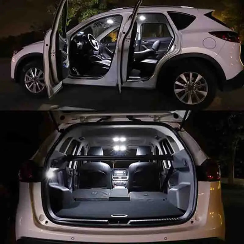 Car Interior LED Light Canbus For SMART Fortwo Forfour 450 451 453 454 EQ City-Coupe Cabrio Electric Drive Parts Accessories