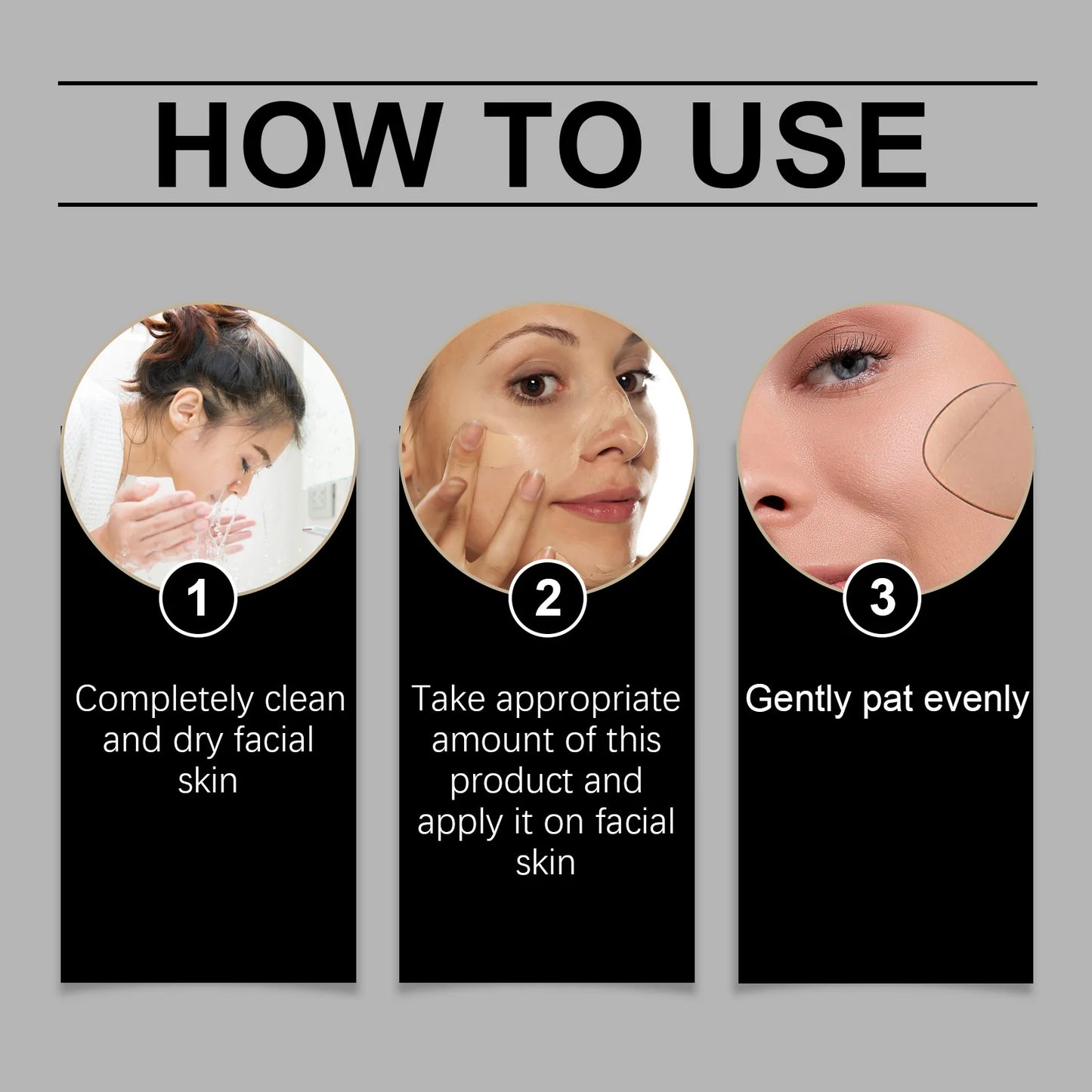 Spf 15 Colour Changing Foundation Full Coverage Waterproof Makeup of the Face Brightening Mature Skin Foundation Cosmetics 30ml