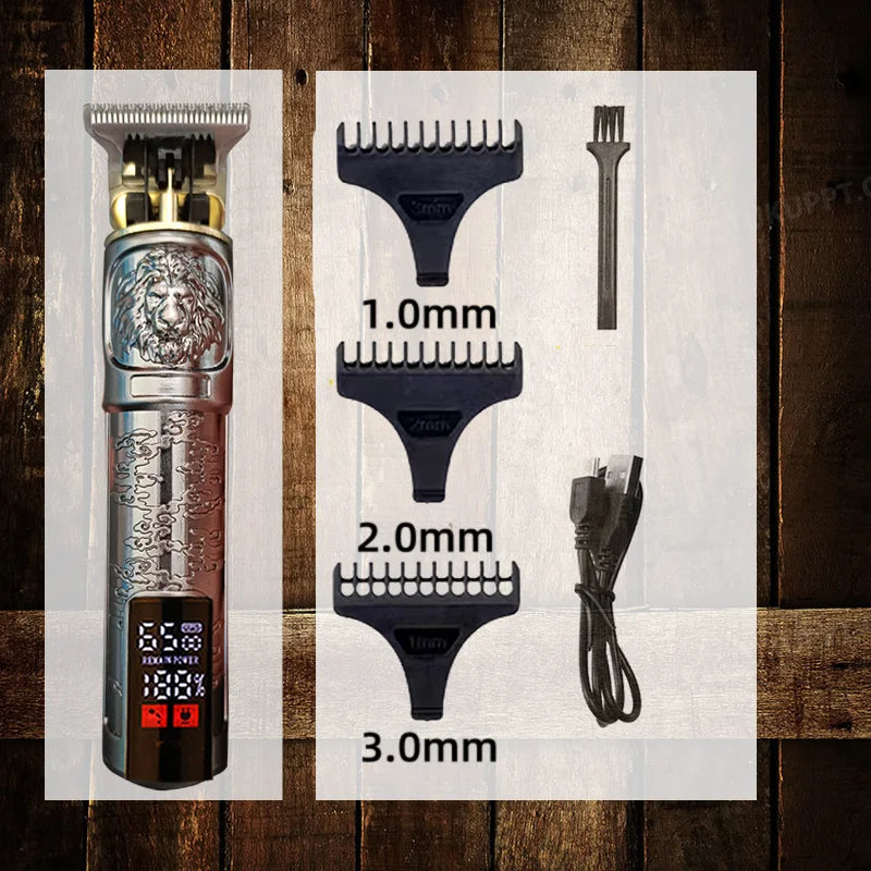 Professional Hair Clipper for Men Cutting Machine Shaving Haircut Beard trimmer Barber Cutter Mower Men's Electric Shaver