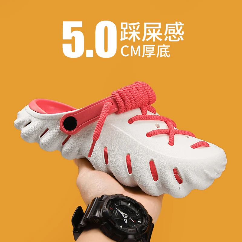 Summer Outdoor Sandals for Men And Women Breathable Hiking Shoes Water Beach Mens Sandals Camping Climbing Aqua