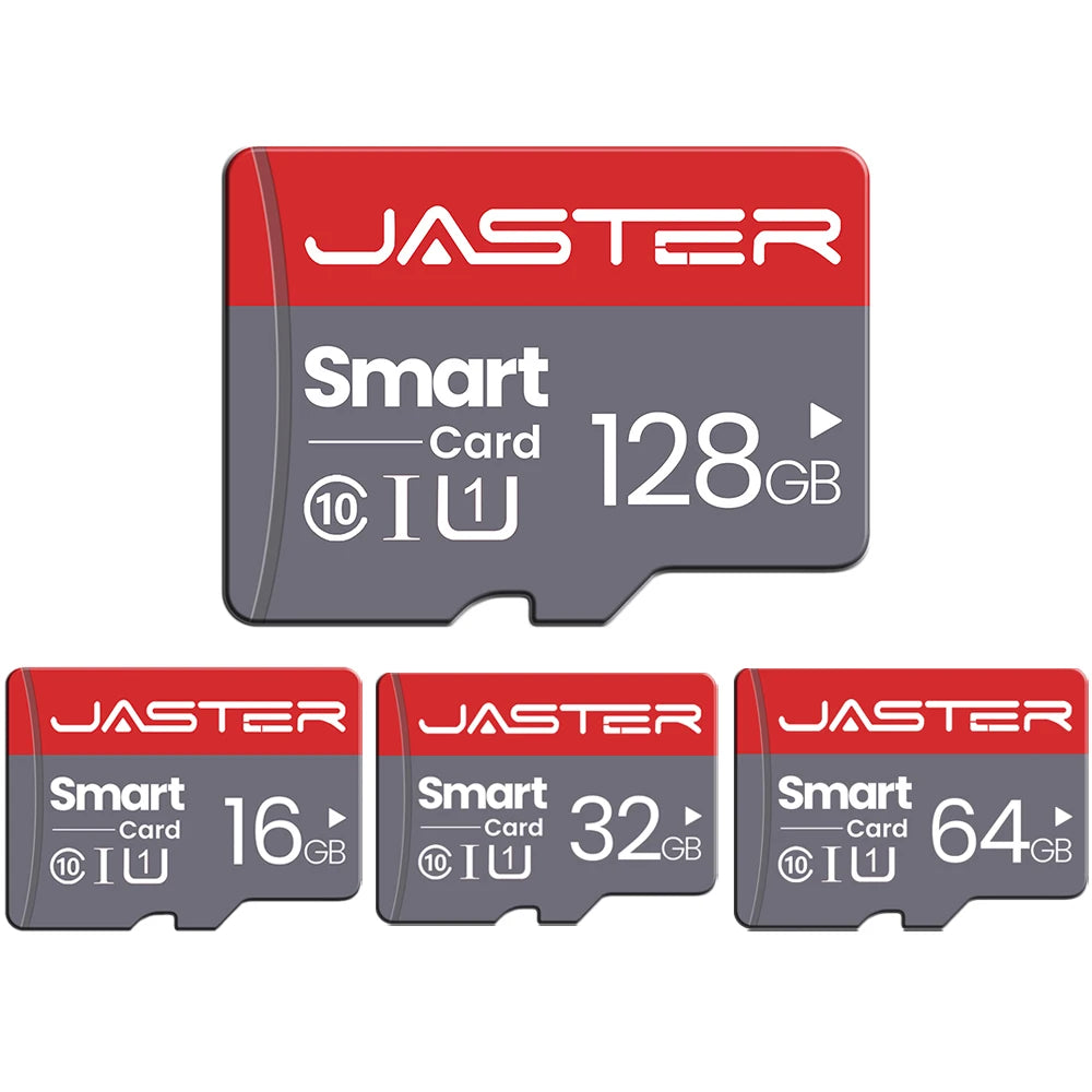 JASTER High Speed Mini SD Memory Card 256GB Class 10 Micro TF flash usb pen drive card 8GB 16GB 32GB 64GB 128GB for Smartphone