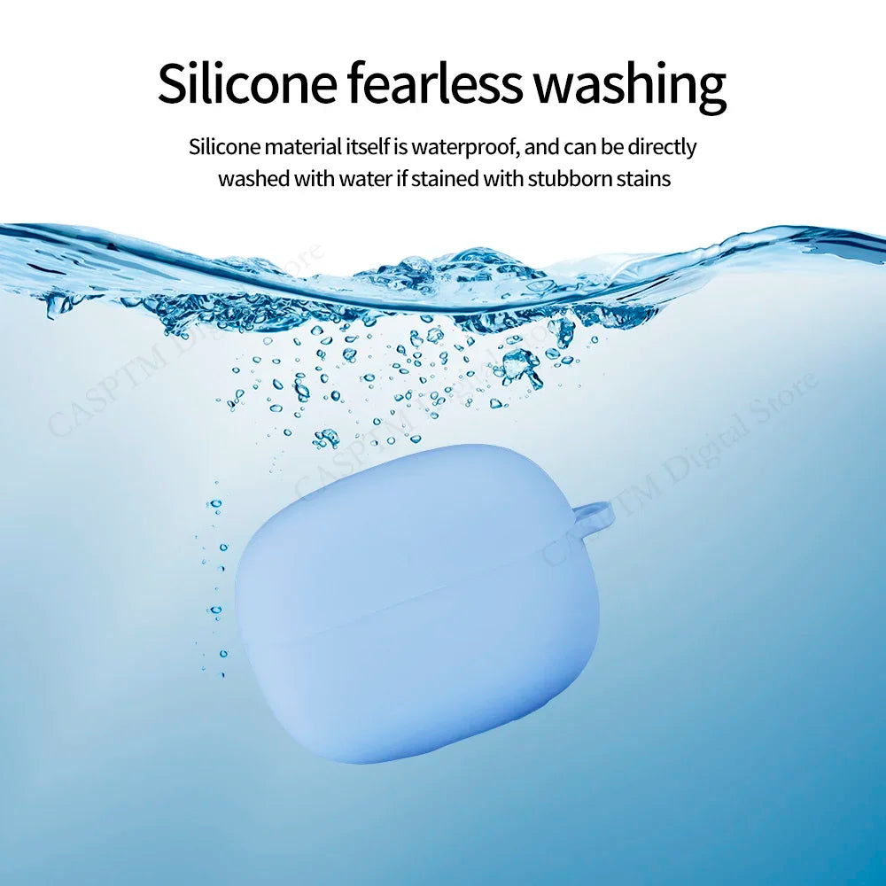 For Xiaomi Redmi Buds 6 Pro Case Earphone Protective Cover Silicone Protective Cases Redmi Buds 6 Pro Charging Capa Coque Funda