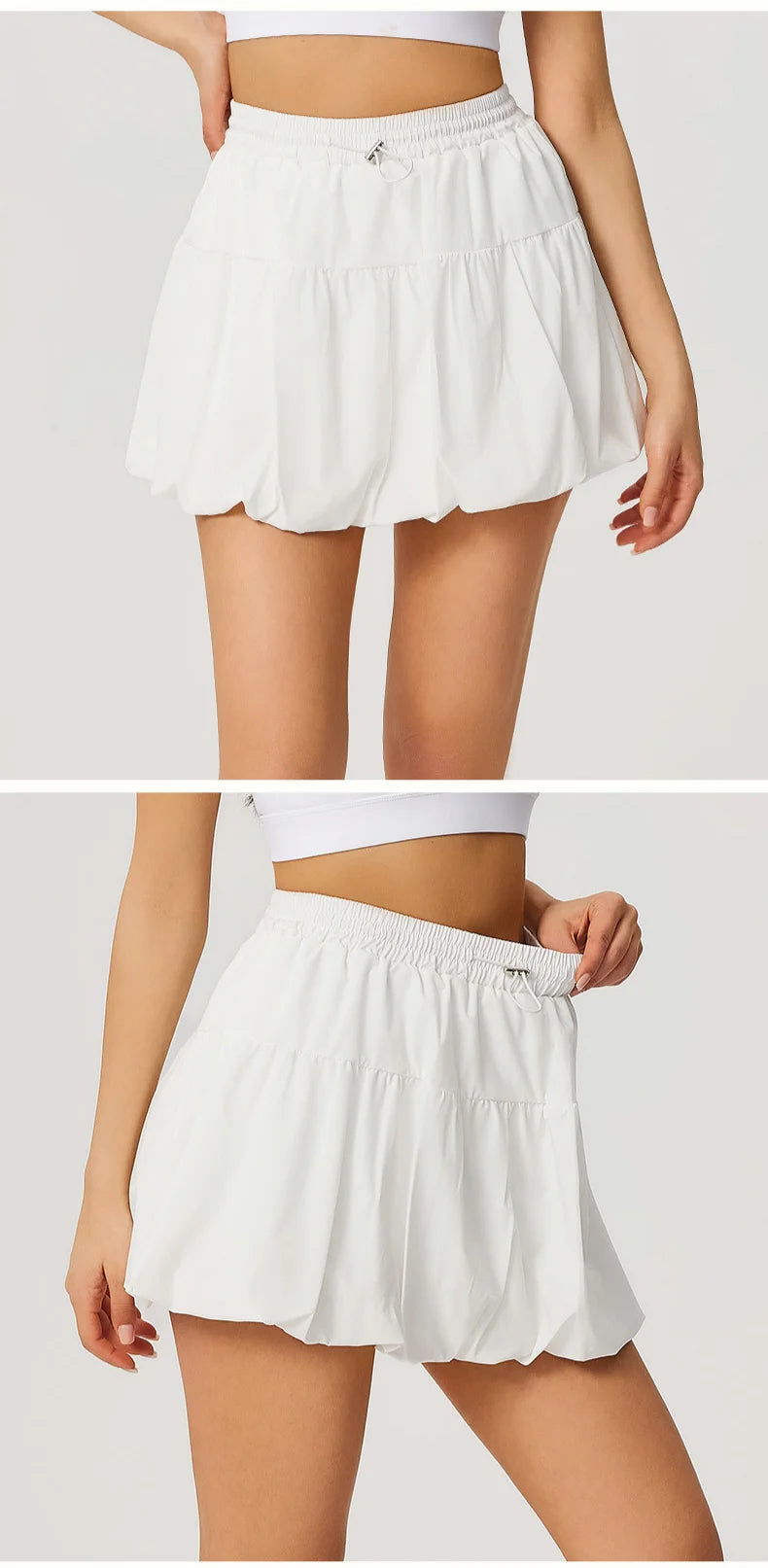 Women High Waist Sports Short Skirt Lined Shorts Fitness Yoga Quick Dry Running Sport Skirts Tennis Skirt Golf Wear for Women