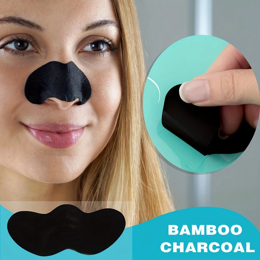 10/20/50/100Pcs Nose Pore Blackhead Remove Strips Deep Cleansing Nasal Patches Shrink Pores Skin Care Mask Facial Cleansing Tool