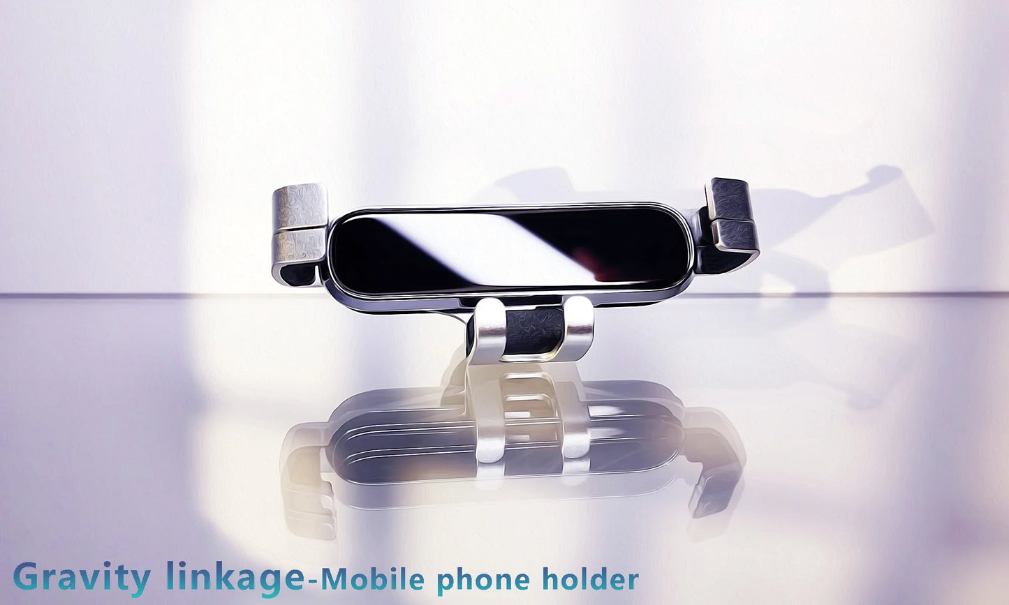 For Ford Mustang 2015-2018 2019 2020 2021 Car Phone Holder Wireless Charging Bracket Base Gravity Stand Phone Mount Accessories