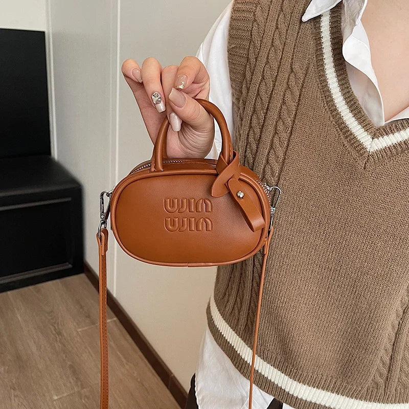 Luxury Brand Women Bag 2024 Winter Mini Crossbody Bag Purse Fashion Simple Handbag Satchel High Quality Lady Small Shoulder Bags