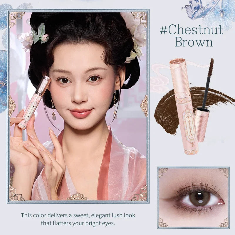 Flower Knows Mascara Eyeliner Butterfly Cloud Collection Long-lasting Waterproof Lash-Lengthening Non-Smudge Fine Natural