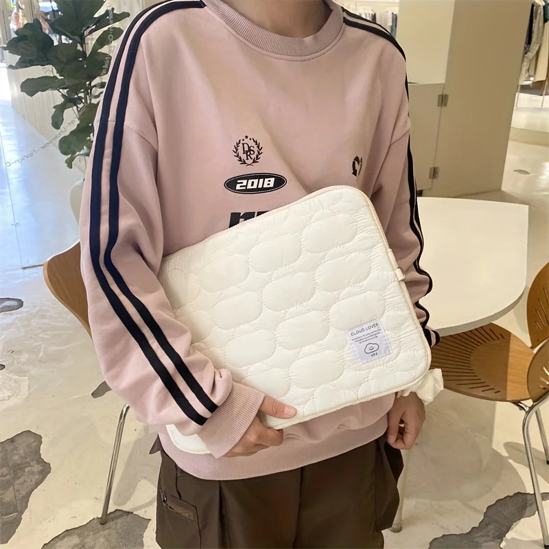 Cute Laptop Sleeves 13.3 14 15 15.6 Inch For Macbook Tablet Sleeve Bag For IPad Pro9.7 10.2 11 Air3 4 10.5 10.9 XiaoMi Samsung