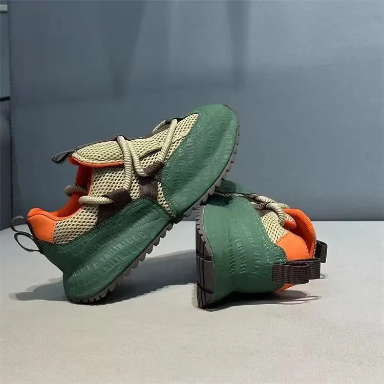 Chunky Sneakers Men Designer Cover Bottom Board Shoes Fashion Casual Leather Fabric Breathable Increased Internal Platform Shoes