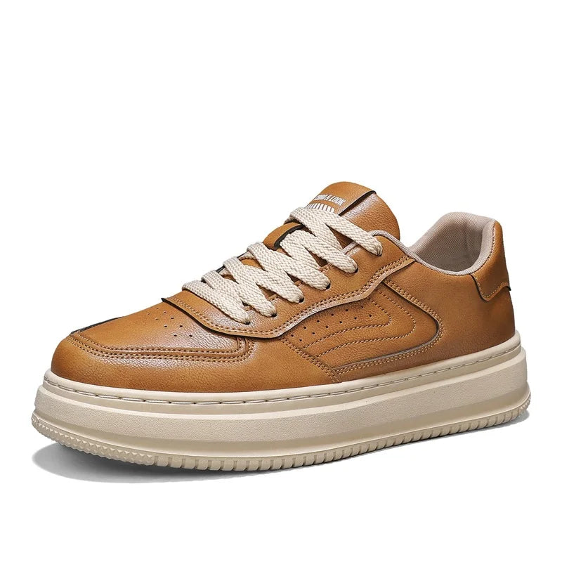 Men's shoes spring and autumn soft-sole non-slip casual shoes fashion Joker outdoor walking shoes youth light sports board shoe