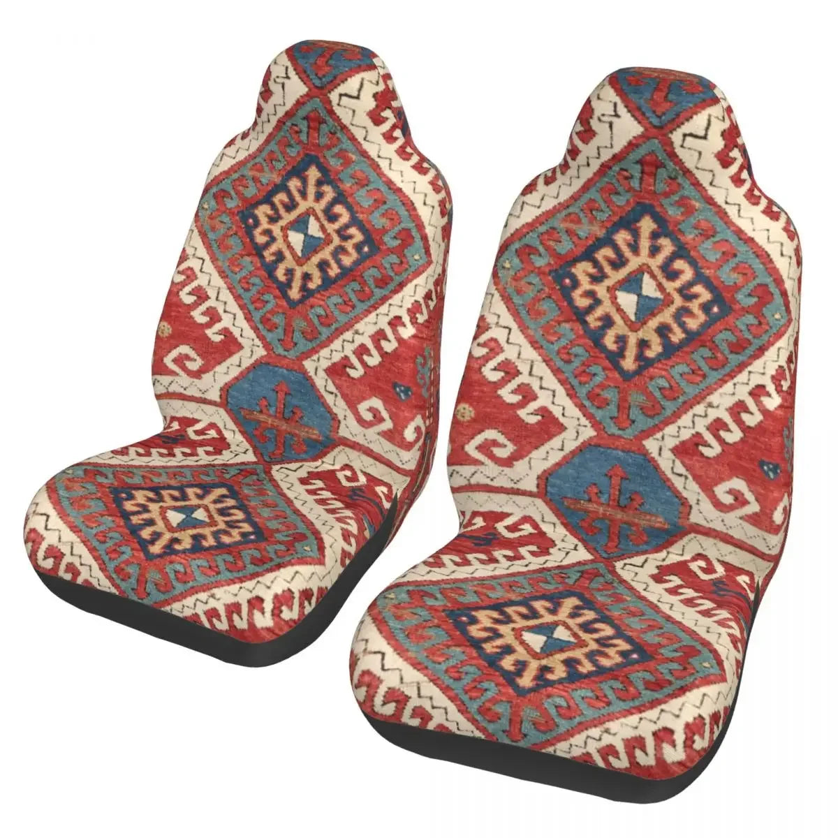Boho Aztec Universal Car Seat Cover Four Seasons Women Ethnic Persian Tribal Car Seat Cushion Fabric Hunting
