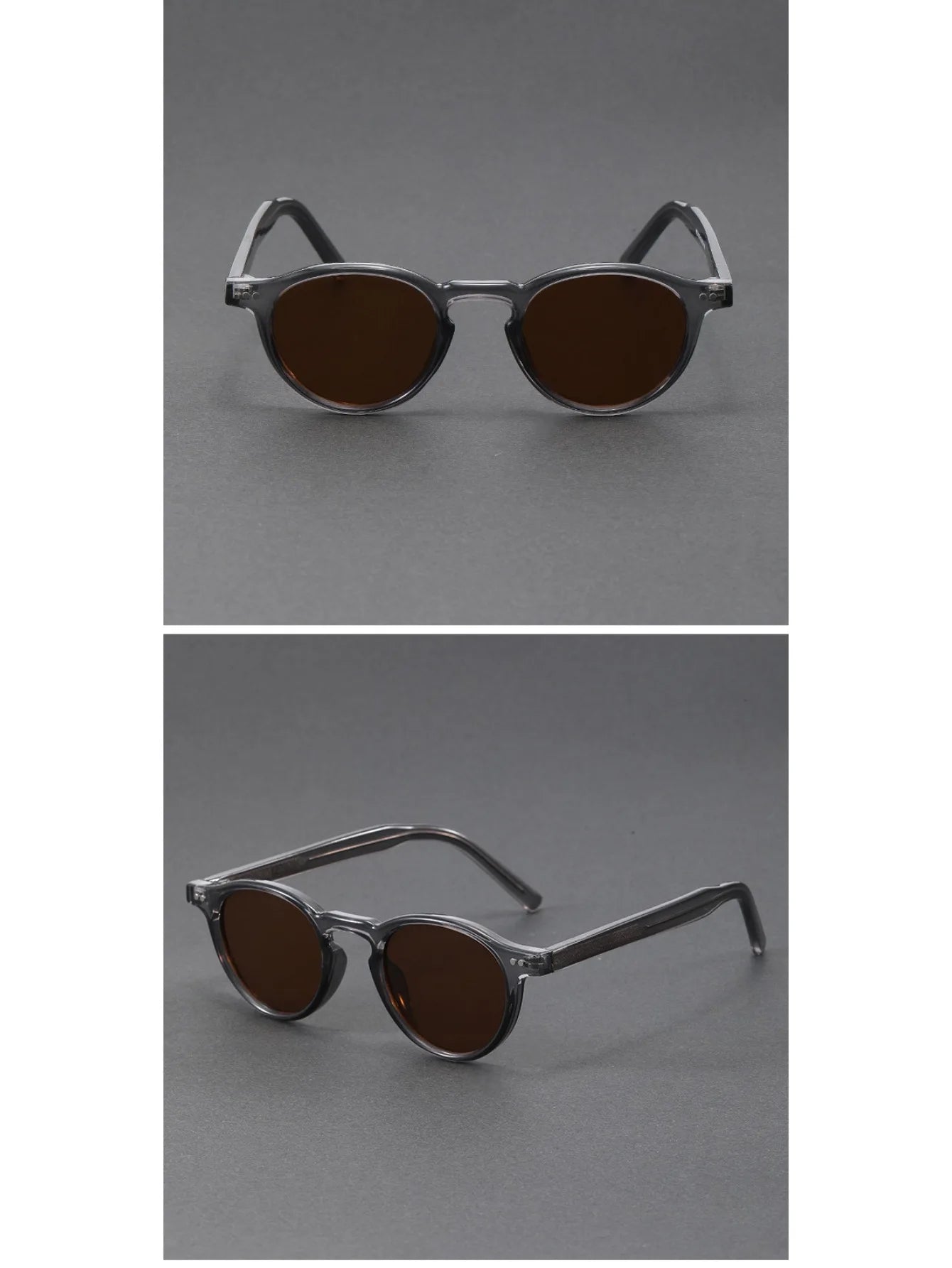 polarized sunglasses men TR90 frame acetate fashion sun glasses women unisex trend decoration European style grey brown