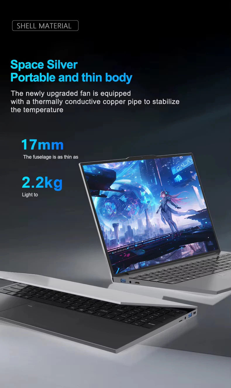 New I7 15.6' Laptop Computer PC Intel Core I7-1165G7 16GB RAM 1/2TB SSD Windows 11 Fingerprint Unlock Notebook Backlight Laptop