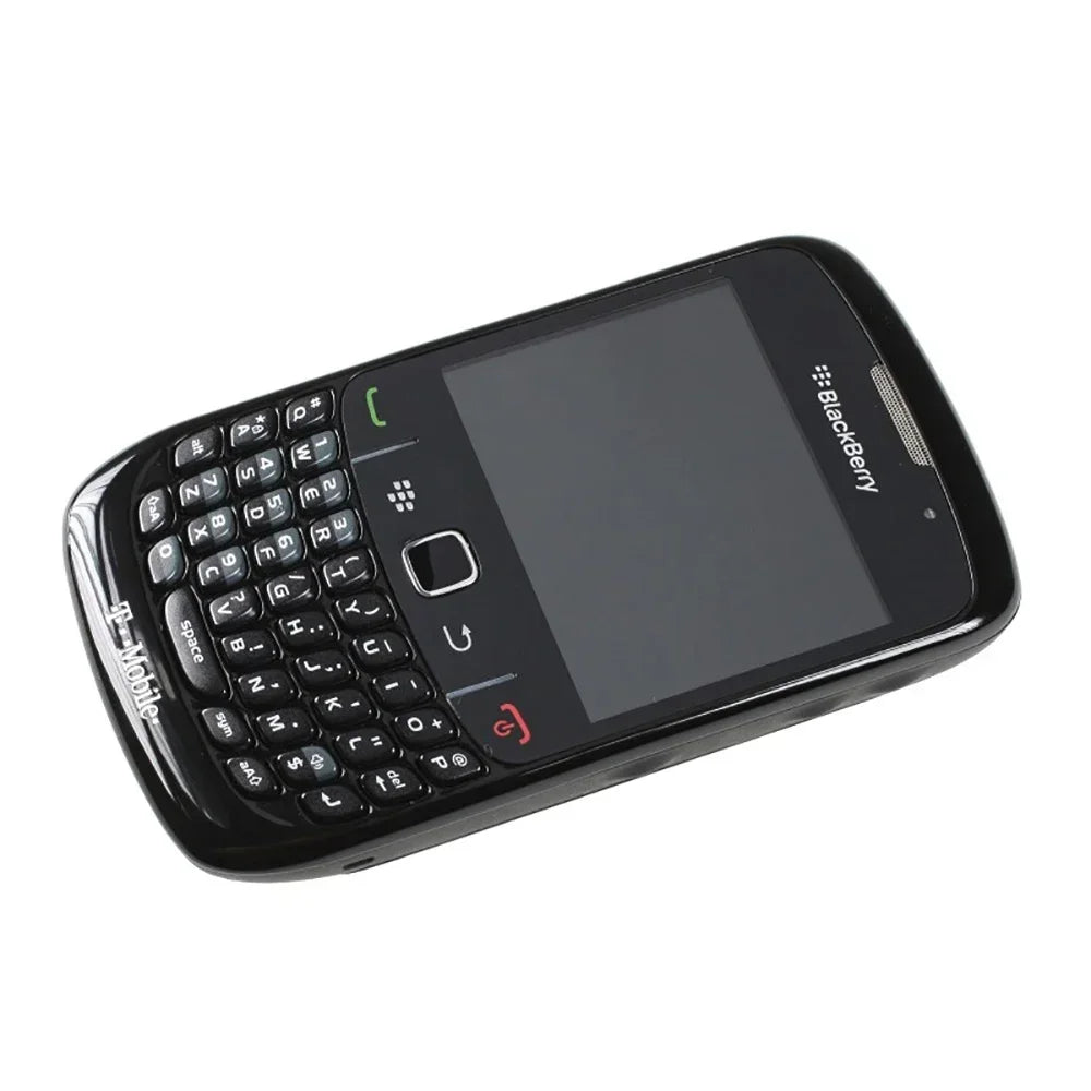 Original Blackberry 8520 Curve 2G Mobile Phone 2.46'' 2.0MP QWERTY WiFi Bluetooth Cellphone BlackBerryOS SmartPhone