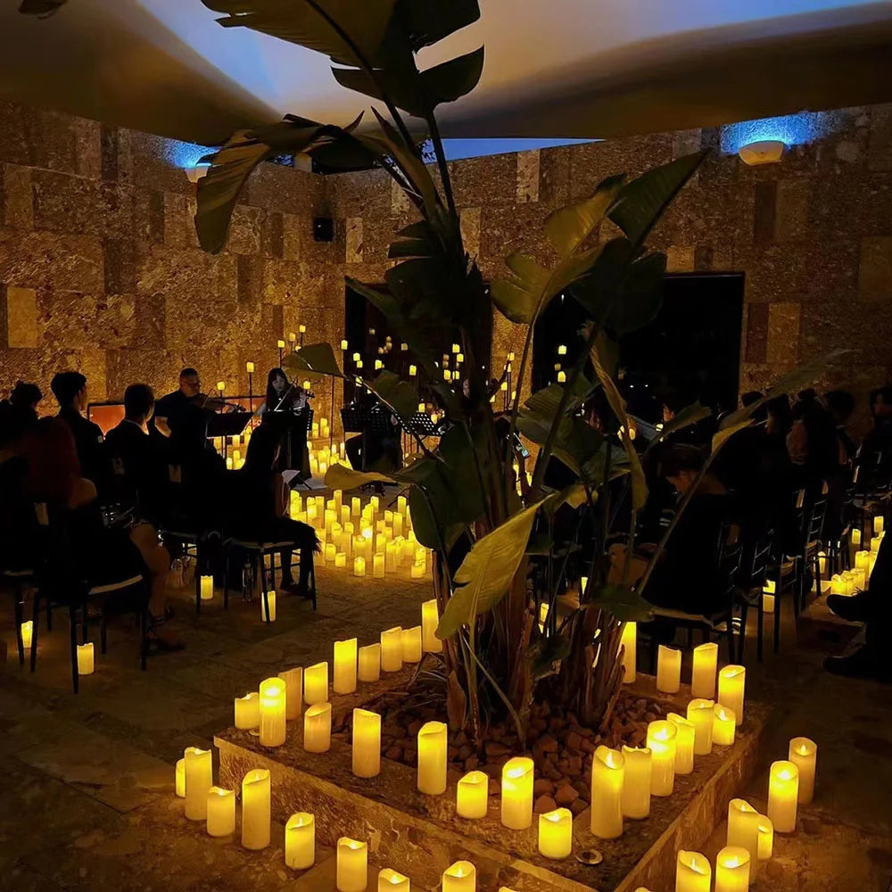 Christmas decorative LED electronic candle lamps,suitable for birthday,hotel,wedding and party decoration fake candle holders