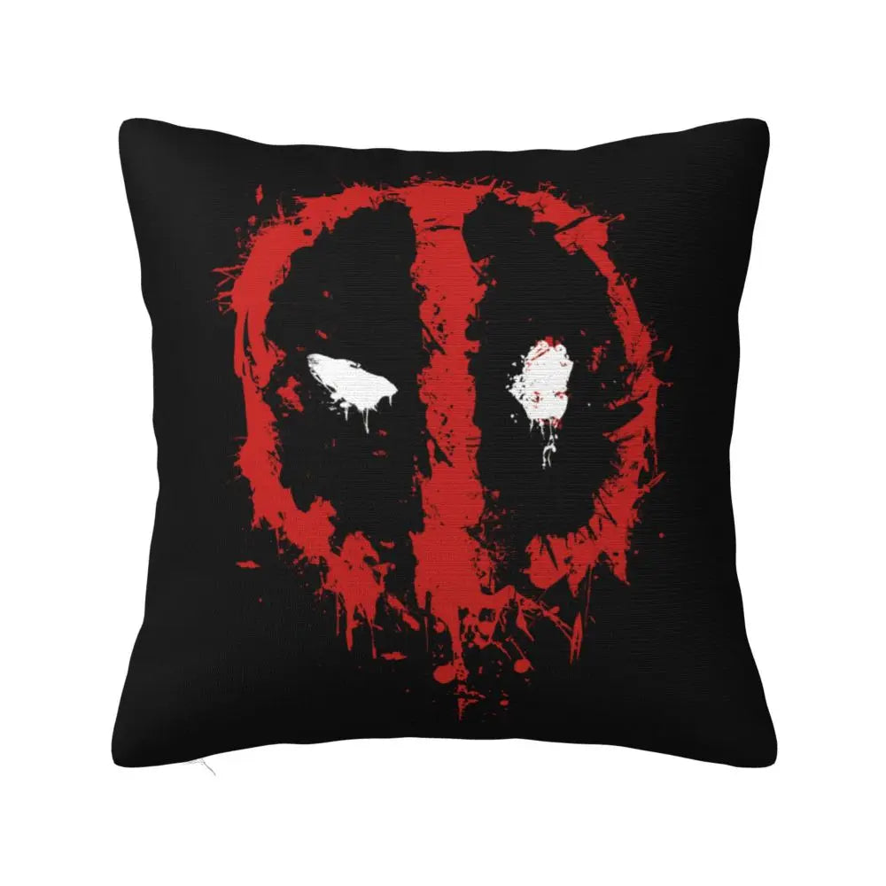 Custom Deadpool Wolverine Cartoon Manga Cushion Cover Soft Cute Pillows