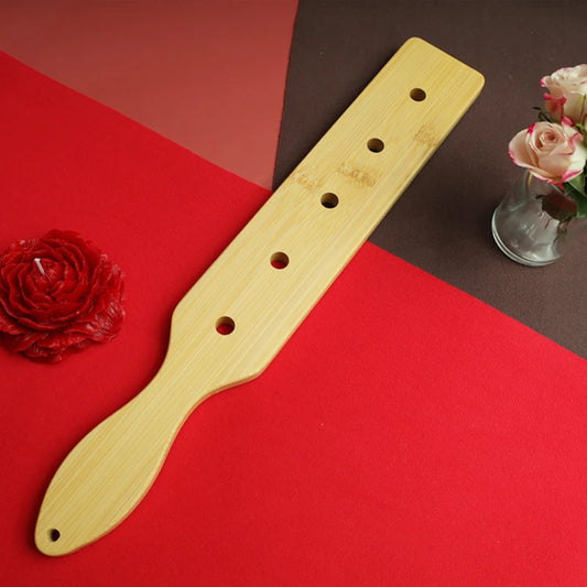 Traditional Handcrafted Bamboo Spanking Paddle – Equestrian Horse Whip & Discipline Tool