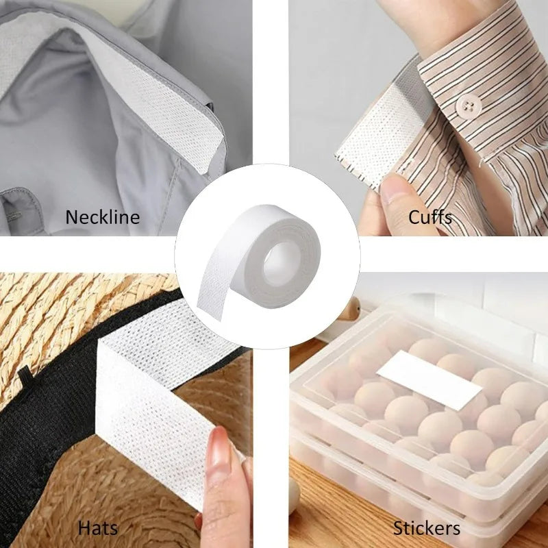 Anti Dirty Collar Sticker Shirt Sweat Absorbing Tape Clothing Dirt Proof Collar Stickers Unisex Lightweight Hat Sweatproof Patch