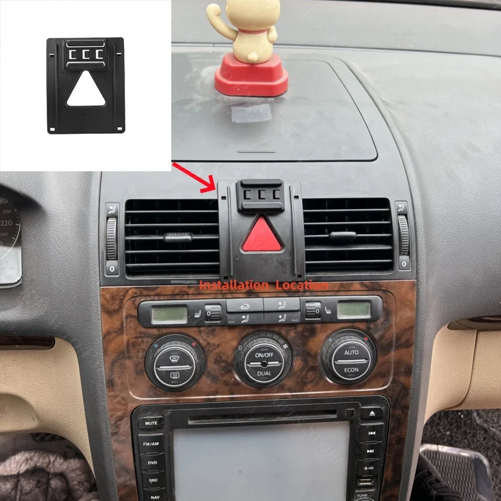 For Volkswagen VW Touran 1T 2005-2013 2009 2010 Car Phone Holder Special Fixed Bracket Base Wireless Charging Cars Accessories