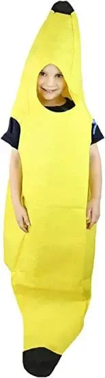 Halloween Adult Funny Cosplay Fruit Vegetable Costume Banana Carnival Dress Up Outfit Couple Party Purim Fancy Dress Stage Show