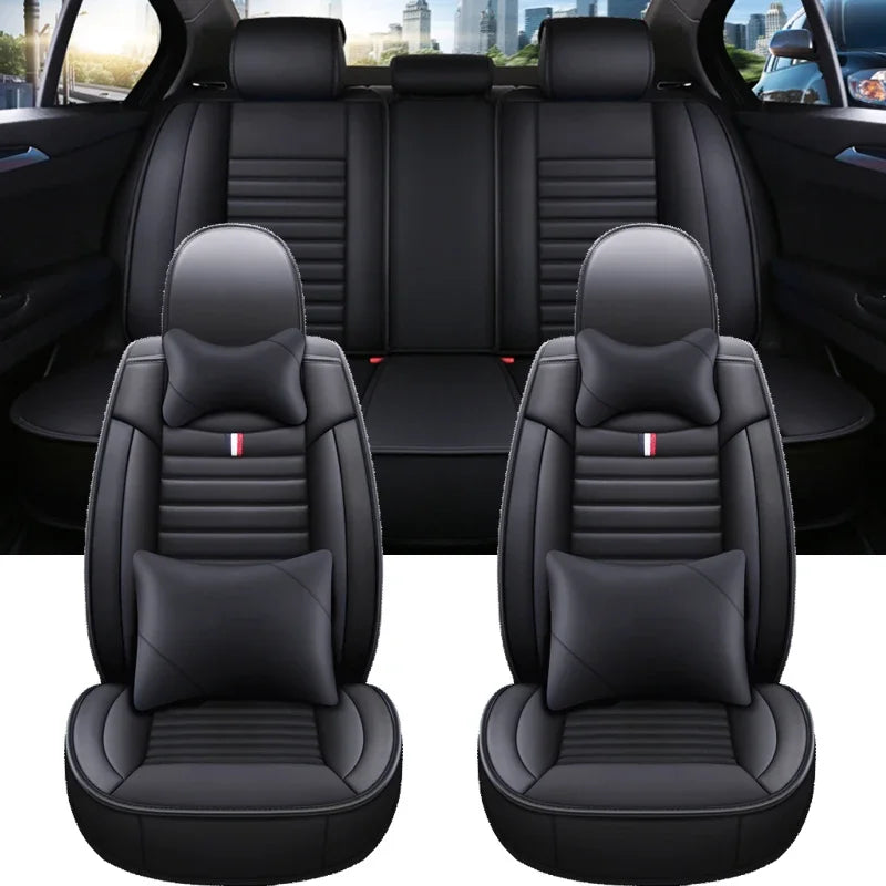 Universal Style Full Coverage Car Seat Cover for Dacia Duster Sandero Renault Clio Fiat Ypsilon Seat Arona Cors Car Accessories