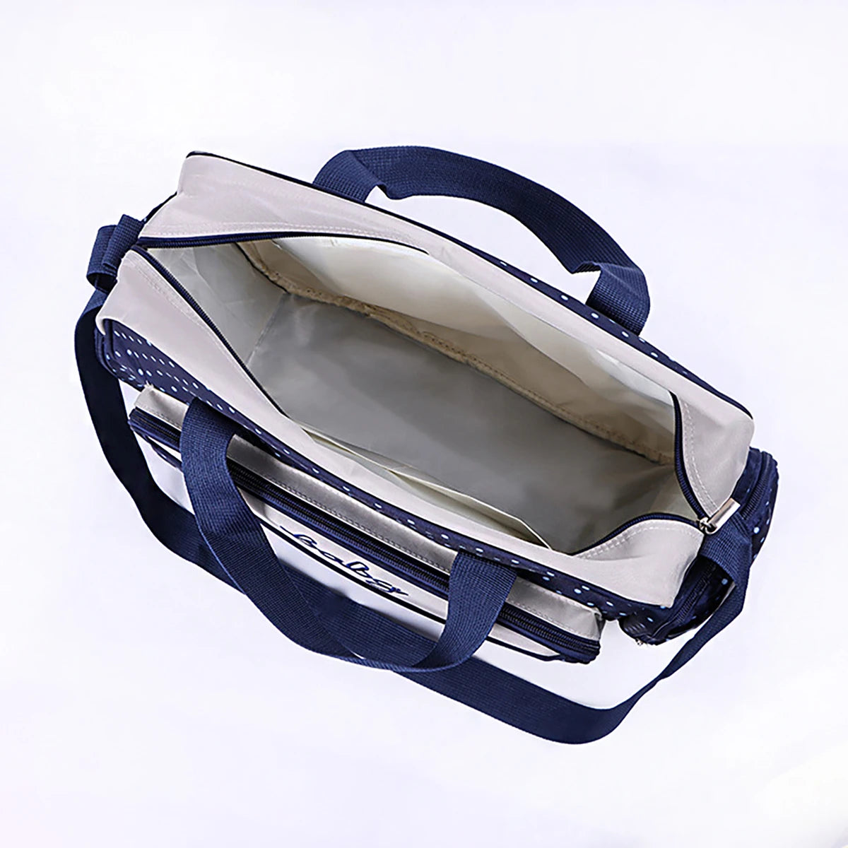 Fashionable Dot Lightweight One Shoulder Mommy Bag for Going Out Multi Functional, Large Capacity Handheld Diagonal Diaper Bag