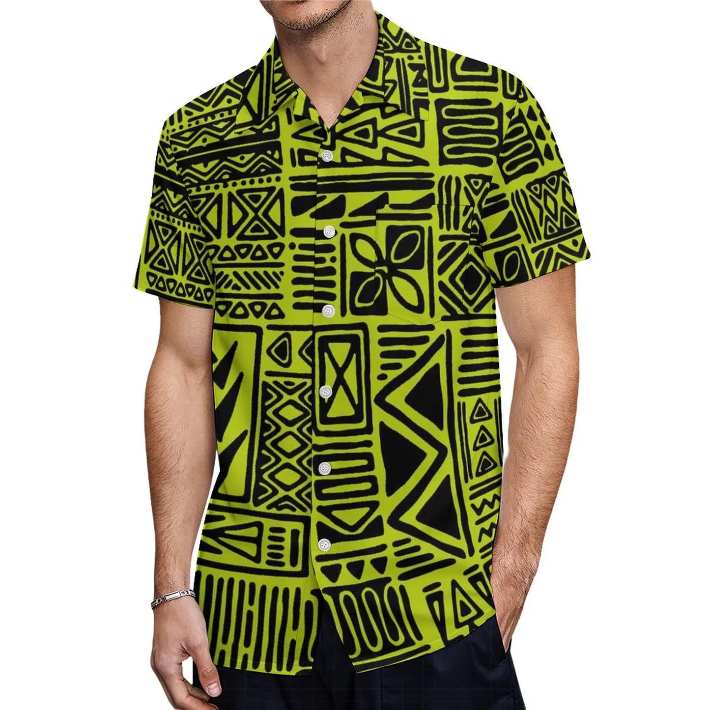 Custom Polynesian Tribal Couple Set Samoan Women'S Temperament Slim Dress Women'S Mermaid Maxi Skirt Men'S Shirt